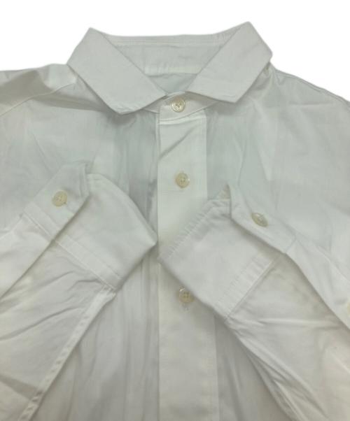 ticca（ティッカ）ticca (ティッカ) スクエアビッグシャツワンピース ホワイト サイズ:FREEの古着・服飾アイテム