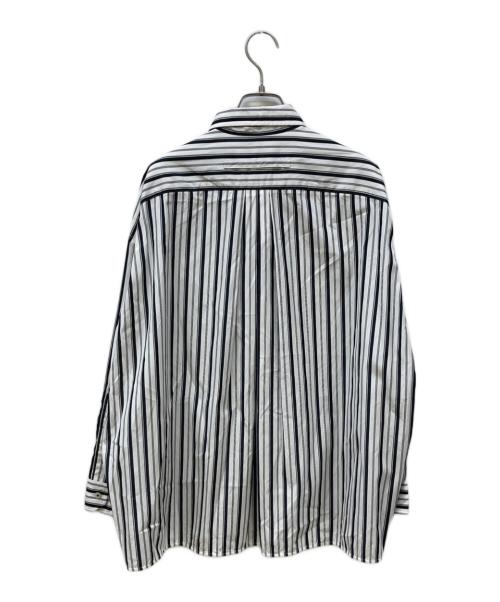 ticca（ティッカ）ticca (ティッカ) スクエアビッグシャツ ホワイト サイズ:FREEの古着・服飾アイテム