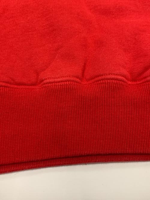 MSGM（エムエスジーエム）MSGM (エムエスジーエム) ビッグロゴフーディー レッド サイズ:Sの古着・服飾アイテム