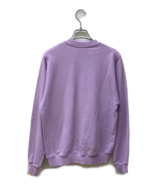DIESEL（ディーゼル）DIESEL (ディーゼル) ロゴクルーネックスウェット ラベンダー サイズ:XSの古着・服飾アイテム