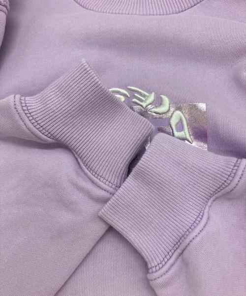 DIESEL（ディーゼル）DIESEL (ディーゼル) ロゴクルーネックスウェット ラベンダー サイズ:XSの古着・服飾アイテム