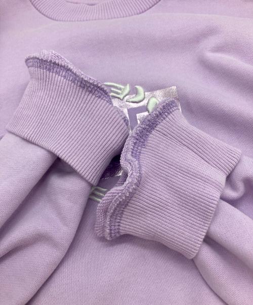 DIESEL（ディーゼル）DIESEL (ディーゼル) ロゴクルーネックスウェット ラベンダー サイズ:XSの古着・服飾アイテム