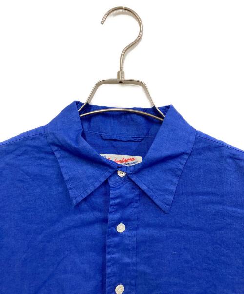 Spick and Span（スピック＆スパン）Spick and Span (スピックアンドスパン) コットンリネンルーズシャツ ブルー サイズ:表記なしの古着・服飾アイテム