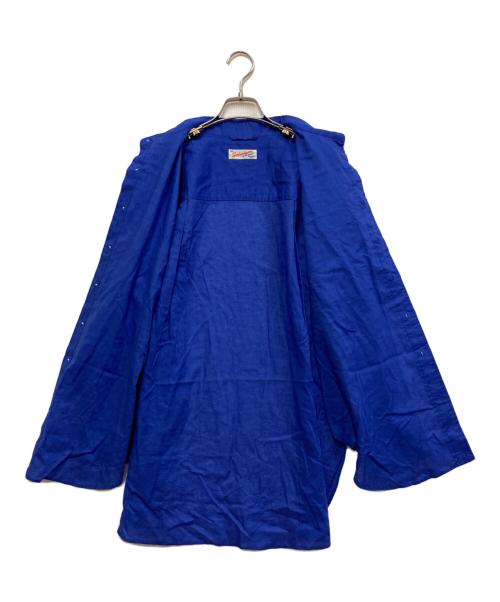 Spick and Span（スピック＆スパン）Spick and Span (スピックアンドスパン) コットンリネンルーズシャツ ブルー サイズ:表記なしの古着・服飾アイテム