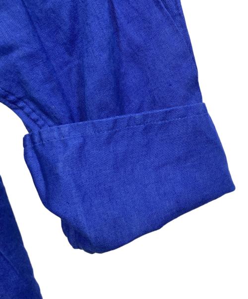 Spick and Span（スピック＆スパン）Spick and Span (スピックアンドスパン) コットンリネンルーズシャツ ブルー サイズ:表記なしの古着・服飾アイテム