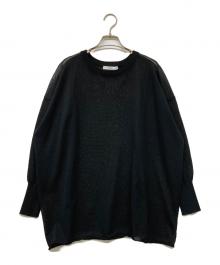 JOURNAL STANDARD relume（ジャーナルスタンダード レリューム）の古着「サマーニットプルオーバー」｜ブラック