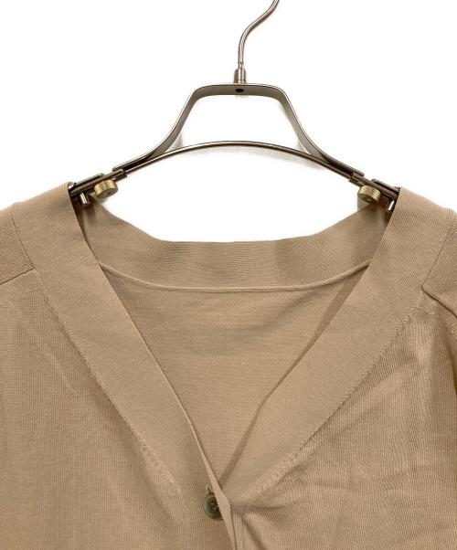Spick and Span（スピックアンドスパン）Spick and Span (スピックアンドスパン) ICECOTTON 2wayオーバーサイズカーディガン ベージュ サイズ:FREEの古着・服飾アイテム