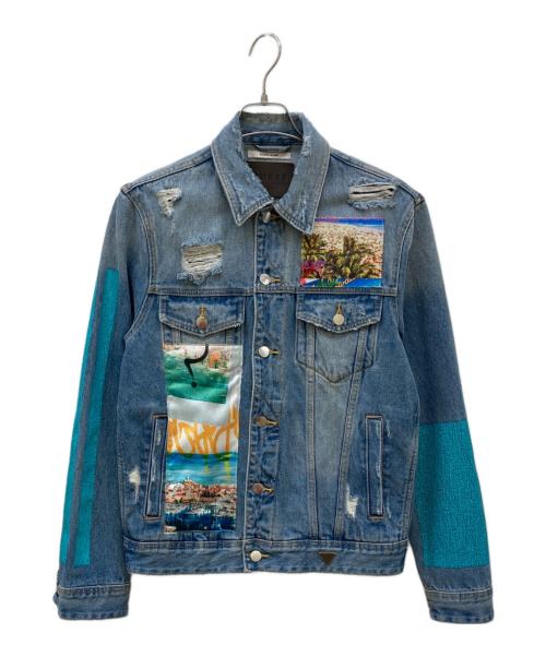 GUESS（ゲス）GUESS (ゲス) DILLON JACKET インディゴ サイズ:Sの古着・服飾アイテム