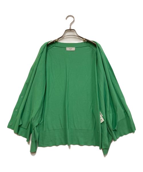 SLOBE IENA（スローブ イエナ）SLOBE IENA (スローブ イエナ) アイスコットンVネックカーディガン グリーン サイズ:FREEの古着・服飾アイテム