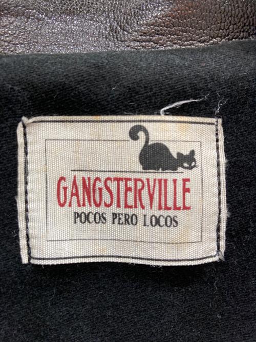 GANGSTERVILLE（ギャングスタービル）GANGSTERVILLE (ギャングスタービル) 30s カーコートレザージャケット ブラック サイズ:Sの古着・服飾アイテム