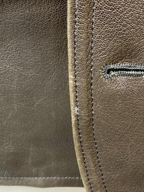 GANGSTERVILLE（ギャングスタービル）GANGSTERVILLE (ギャングスタービル) 30s カーコートレザージャケット ブラック サイズ:Sの古着・服飾アイテム