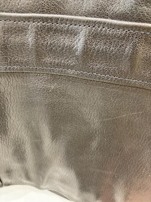 GANGSTERVILLE（ギャングスタービル）GANGSTERVILLE (ギャングスタービル) 30s カーコートレザージャケット ブラック サイズ:Sの古着・服飾アイテム