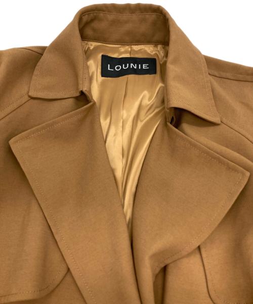 LOUNIE（ルーニー）LOUNIE (ルーニー) トレンチコート ブラウン サイズ:40の古着・服飾アイテム