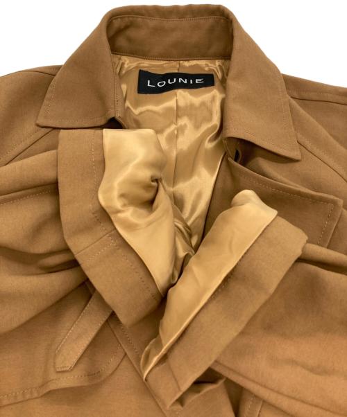 LOUNIE（ルーニー）LOUNIE (ルーニー) トレンチコート ブラウン サイズ:40の古着・服飾アイテム