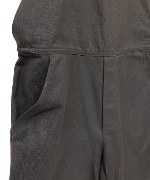 LE GLAZIK（ル グラジック）LE GLAZIK (ル グラジック) オーバーオール ブラック サイズ:36の古着・服飾アイテム