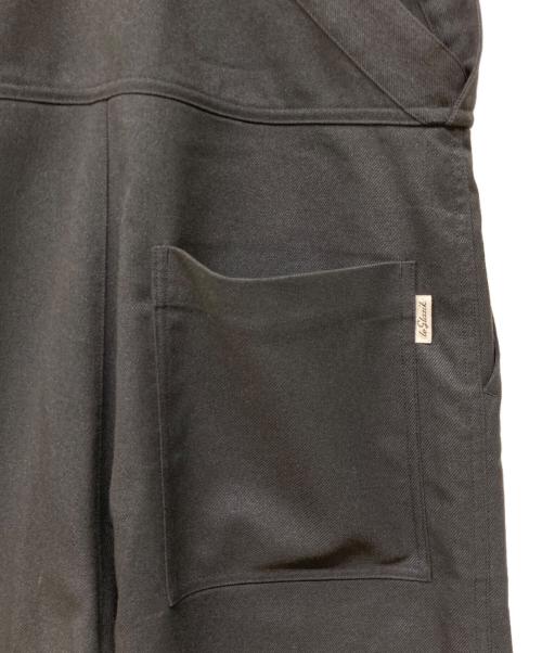 LE GLAZIK（ル グラジック）LE GLAZIK (ル グラジック) オーバーオール ブラック サイズ:36の古着・服飾アイテム