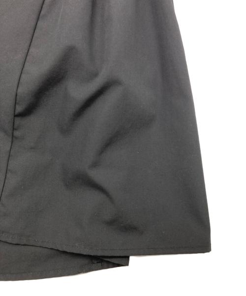 JUSGLITTY（ジャスグリッティー）JUSGLITTY (ジャスグリッティー) バックギャザーカラーワンピース ブラック サイズ:1の古着・服飾アイテム