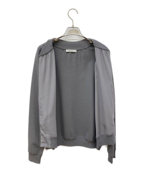 MaxMara（マックスマーラ）MaxMara (マックスマーラ) CANARD ジップアップ ジャケット グレー サイズ:不明の古着・服飾アイテム