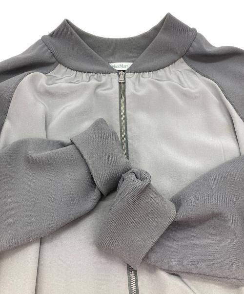 MaxMara（マックスマーラ）MaxMara (マックスマーラ) CANARD ジップアップ ジャケット グレー サイズ:不明の古着・服飾アイテム