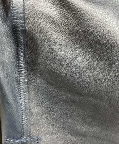 'S Max Mara（エスマックスマーラ）'S Max Mara (エスマックスマーラ) スウェードフーデッドコート ネイビー サイズ:40の古着・服飾アイテム