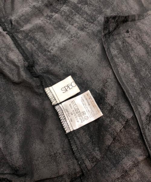 SPECCHIO（スペッチオ）SPECCHIO (スペッチオ) フーディーコート/チェック柄 ブラック サイズ:40の古着・服飾アイテム