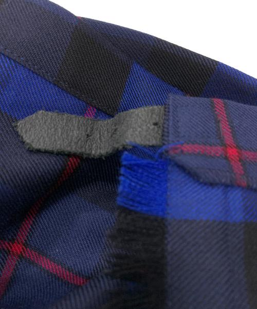 O'NEIL OF DUBLIN（オニールオブダブリン）O'NEIL OF DUBLIN (オニールオブダブリン) タータンチェックラップスカート ブルー サイズ:US 6の古着・服飾アイテム