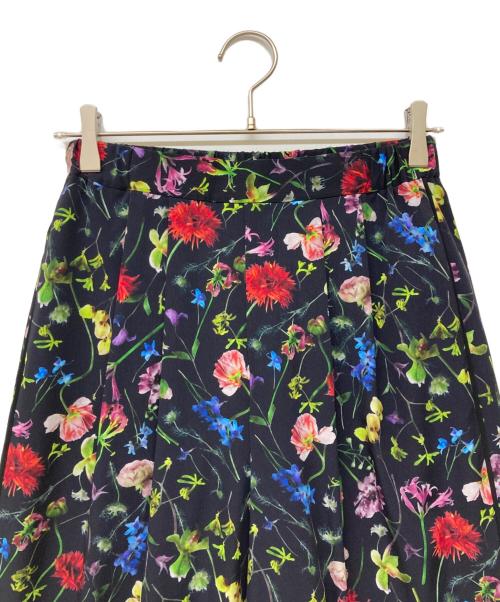 ANAYI（アナイ）ANAYI (アナイ) ボタニカルデシンプリントワイドパンツ ネイビー サイズ:36の古着・服飾アイテム