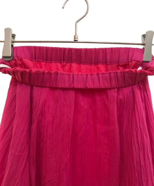 ANAYI（アナイ）ANAYI (アナイ) ANAYI/シルクコットンローンプリーツスカート/102417-11-430 ピンク サイズ:36の古着・服飾アイテム