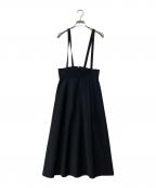 ANAYIアナイ）の古着「ウールトロピカル ジャンパースカート」｜ブラック