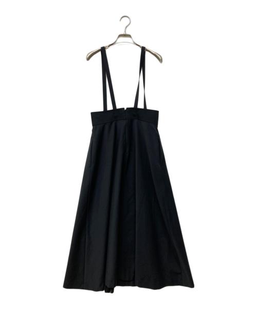 ANAYI（アナイ）ANAYI (アナイ) ウールトロピカル ジャンパースカート ブラック サイズ:36の古着・服飾アイテム