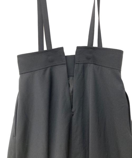 ANAYI（アナイ）ANAYI (アナイ) ウールトロピカル ジャンパースカート ブラック サイズ:36の古着・服飾アイテム