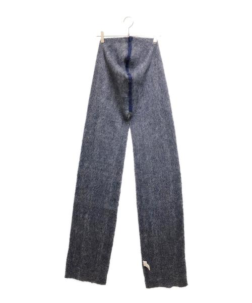 LE CIEL BLEU（ルシェルブルー）LE CIEL BLEU (ルシェルブルー) Check Knit Coat ネイビー サイズ:ＳＩＺＥ３６の古着・服飾アイテム