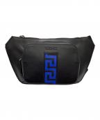 VERSACEヴェルサーチェ）の古着「ボディーバッグ」｜ブラック×ブルー