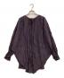 enrica（エンリカ）の古着「コットンシルクカシュクールブラウス」｜パープル