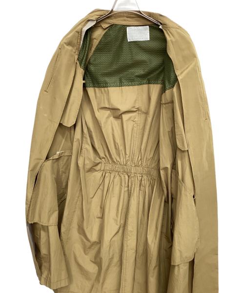 KOLOR（カラー）KOLOR (カラー) ポリエステルコットンオーバーサイズドベルテッドコート ベージュ サイズ:SIZE1の古着・服飾アイテム