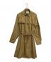 KOLOR（カラー）の古着「ポリエステルコットンオーバーサイズドベルテッドコート」｜ベージュ
