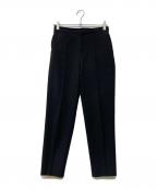 MARW UNITED ARROWSマルゥ ユナイテッドアローズ）の古着「テーパードパンツ」｜ブラック
