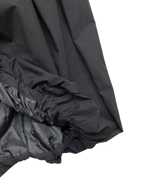 Demi-Luxe Beams（デミルクス ビームス）Demi-Luxe BEAMS (デミルクス ビームス) シャンブレーバルーンスカート ブラック サイズ:-の古着・服飾アイテム