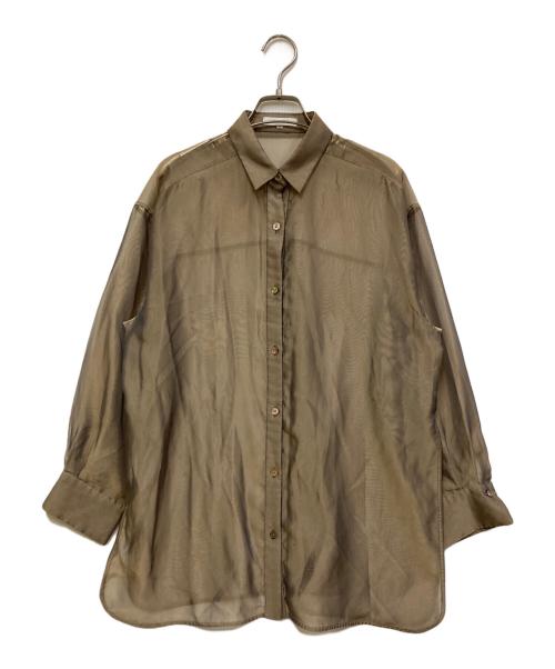 LOVELESS（ラブレス）LOVELESS (ラブレス) シャンブルオーガンシアーシャツ ベージュ サイズ:不明の古着・服飾アイテム
