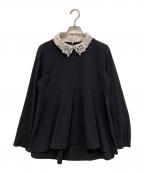 UNITED ARROWSユナイテッドアローズ）の古着「2WAY ブラウス」｜ネイビー