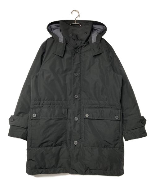 OLNIS（オルニス）OLNIS (オルニス) フーデットダウンコート ブラック サイズ:Mの古着・服飾アイテム