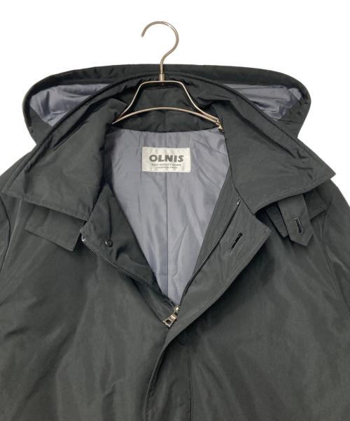 OLNIS（オルニス）OLNIS (オルニス) フーデットダウンコート ブラック サイズ:Mの古着・服飾アイテム