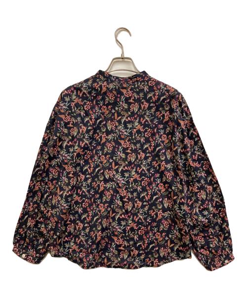 Shower Party（シャワーパーティー）Shower Party (シャワーパーティー) Liberty花柄ブラウス ブラック サイズ:FREEの古着・服飾アイテム