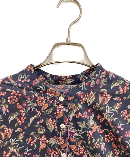 Shower Party（シャワーパーティー）Shower Party (シャワーパーティー) Liberty花柄ブラウス ブラック サイズ:FREEの古着・服飾アイテム