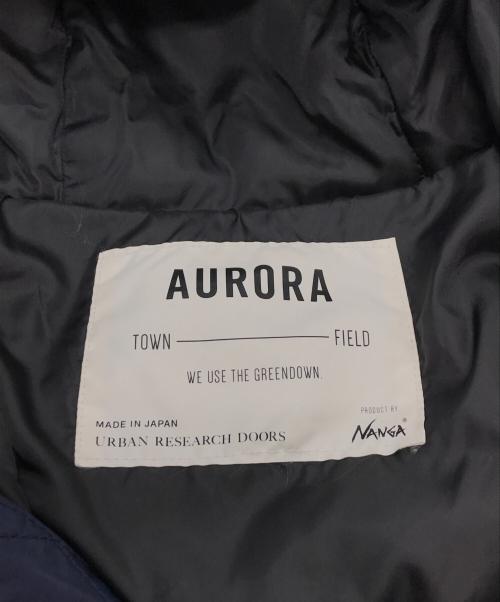 NANGA（ナンガ）NANGA (ナンガ) URBAN RESEARCH DOORS (アーバンリサーチドアーズ) 別注 AURORA ダウンジャケット ネイビー サイズ:Freeの古着・服飾アイテム