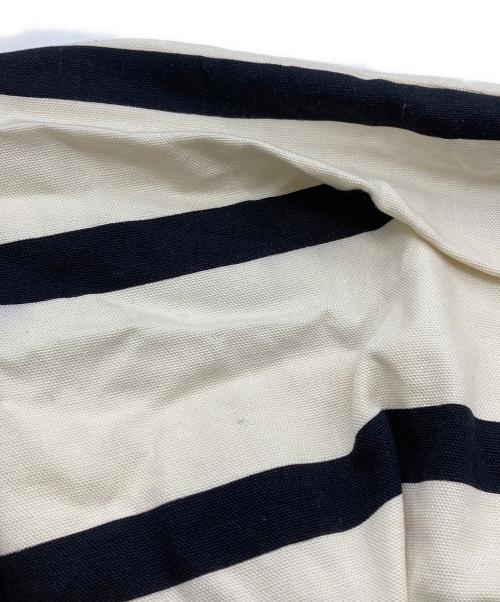 YORI（ヨリ）YORI (ヨリ) ストライプフレアスカート アイボリー サイズ:36の古着・服飾アイテム