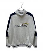 KEBOZケボズ）の古着「ハーフジップスウェット」｜グレー