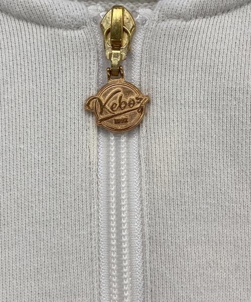 KEBOZ（ケボズ）KEBOZ (ケボズ) ハーフジップスウェット ベージュ サイズ:Lの古着・服飾アイテム