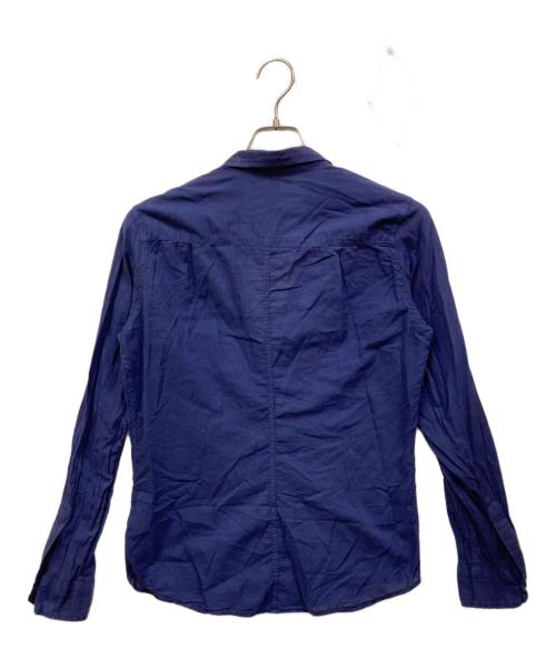 Frank&Eileen（フランクアンドアイリーン）Frank&Eileen (フランクアンドアイリーン) BARRY スキッパーシャツ ブルー サイズ:SIZE Sの古着・服飾アイテム