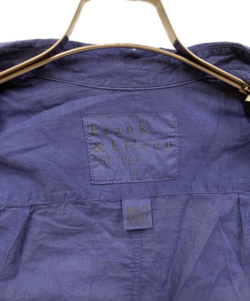 Frank&Eileen（フランクアンドアイリーン）Frank&Eileen (フランクアンドアイリーン) BARRY スキッパーシャツ ブルー サイズ:SIZE Sの古着・服飾アイテム